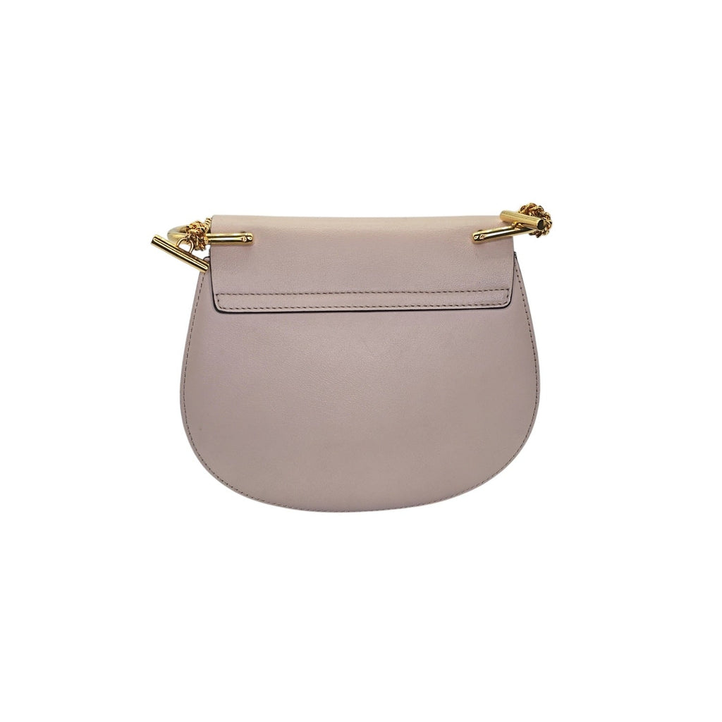 Chloe Calfskin Suede Mini Drew Shoulder Bag