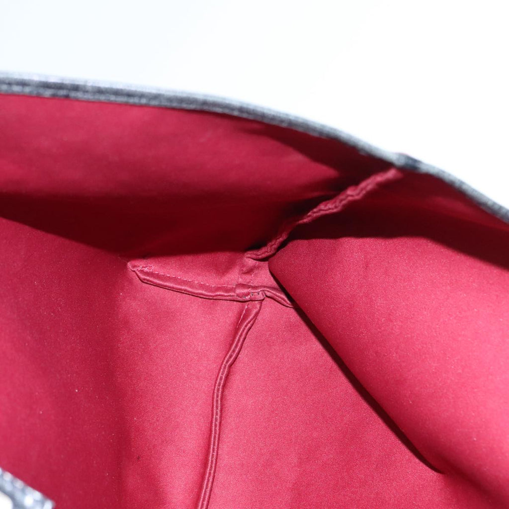 FENDI Zucchino Canvas Tote Bag Red Black Silver90199