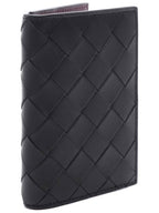 Bottega Veneta Intrecciato Card Wallet Black
