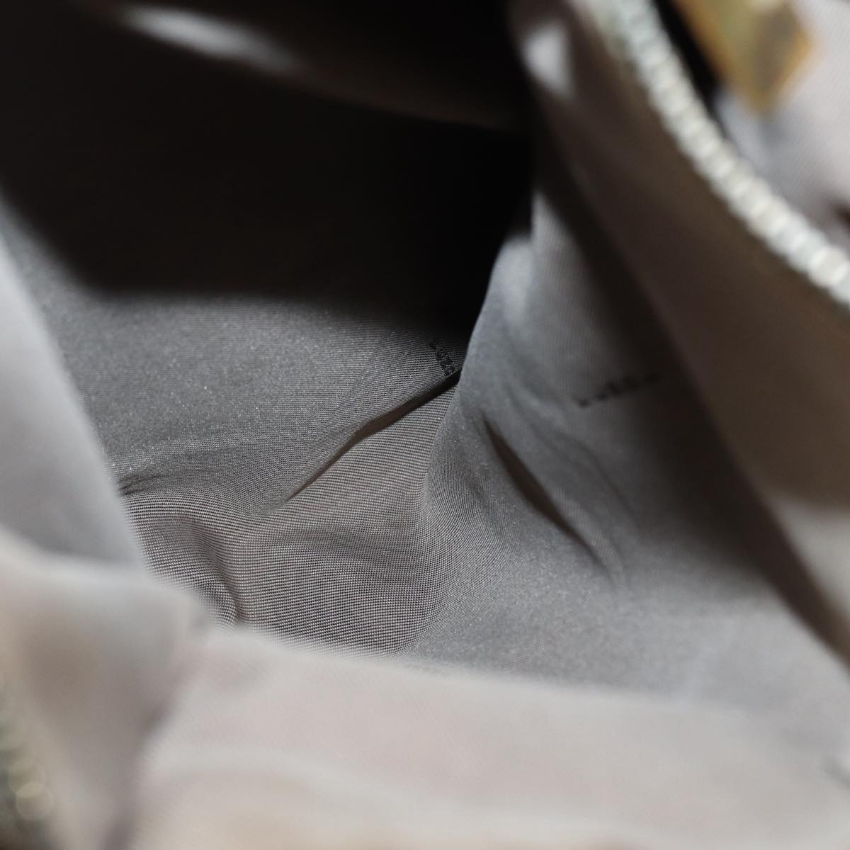 FENDI Zucchino Canvas Tote Bag Beige Gold90378