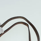 FENDI Zucca Canvas Tote Bag Brown Black gold90403
