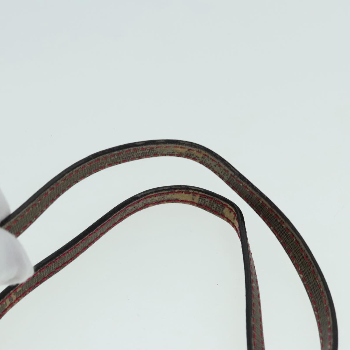 FENDI Zucca Canvas Tote Bag Brown Black gold90403