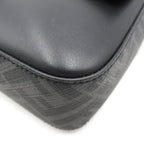 FENDI 2way shoulder bag Shoulder bag PVC Coated Canvas Leather Black