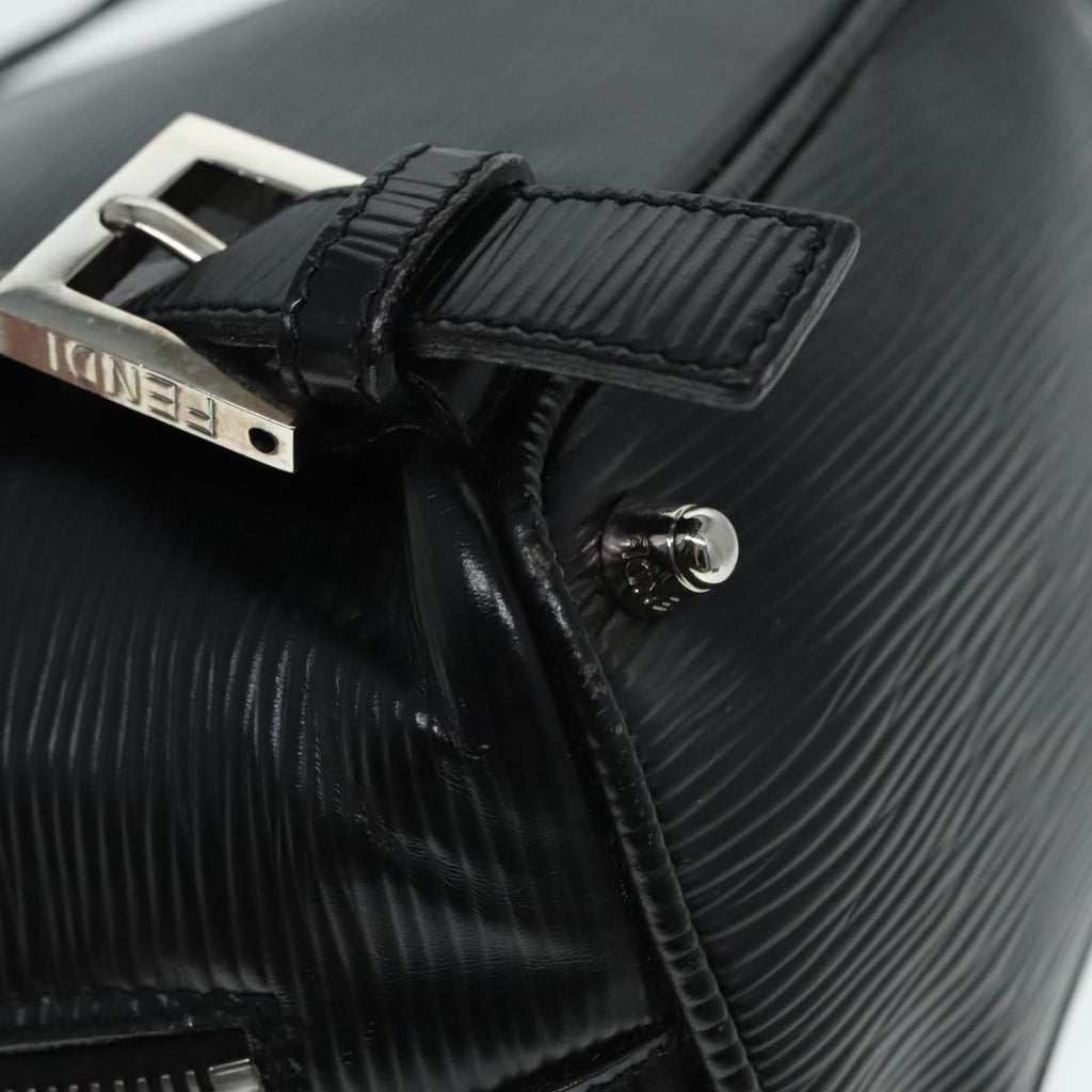 FENDI Backpack Leather Black90504