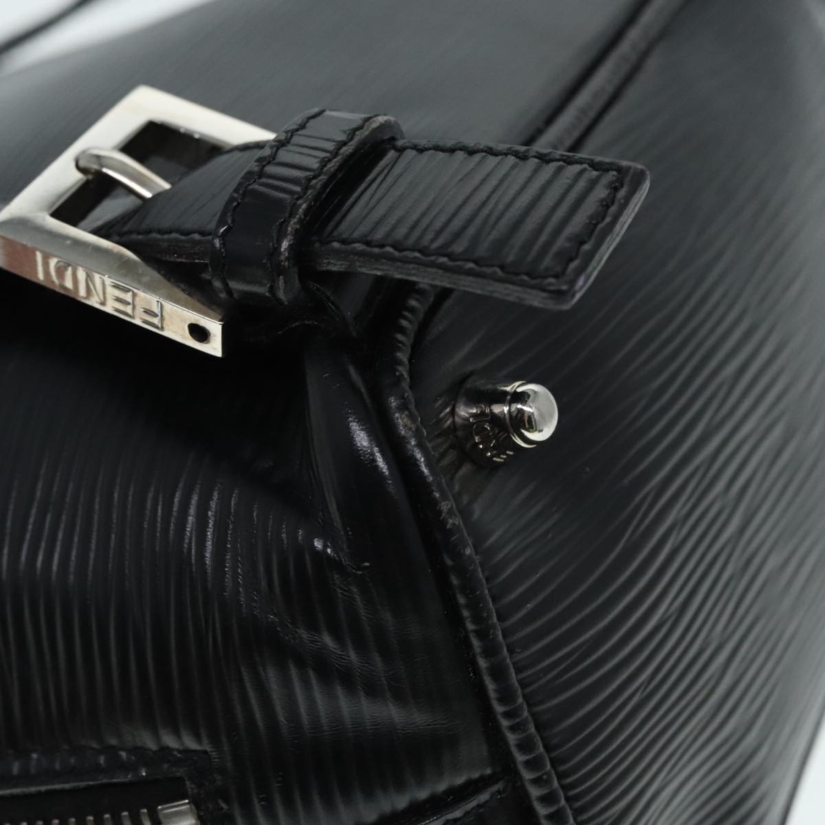 FENDI Backpack Leather Black90504