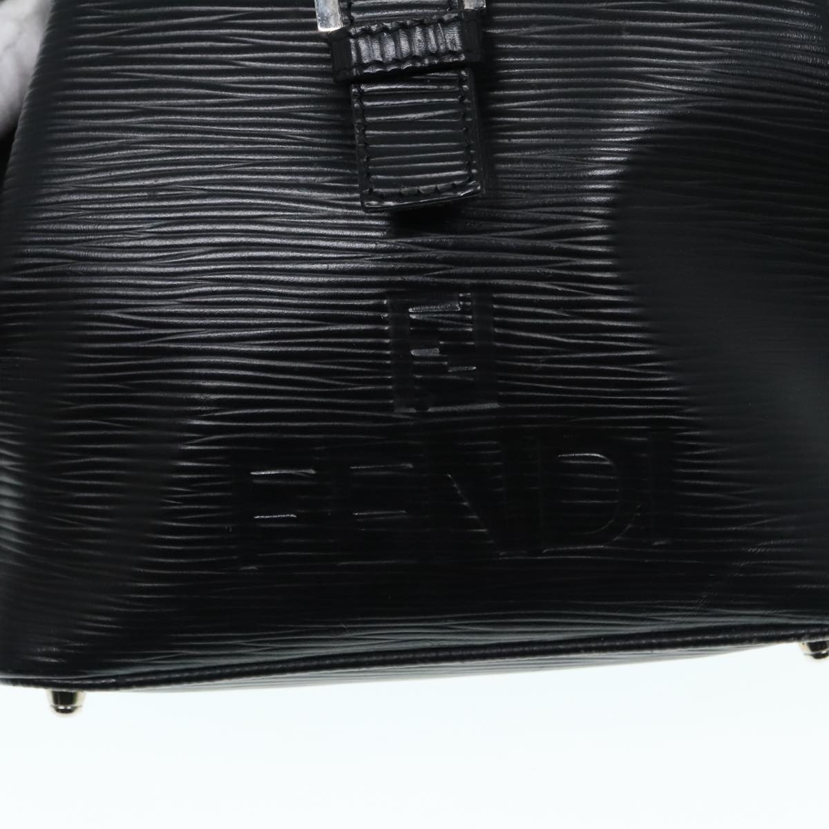 FENDI Backpack Leather Black90504