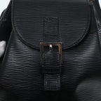 FENDI Backpack Leather Black90504