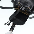 FENDI Backpack Leather Black90504