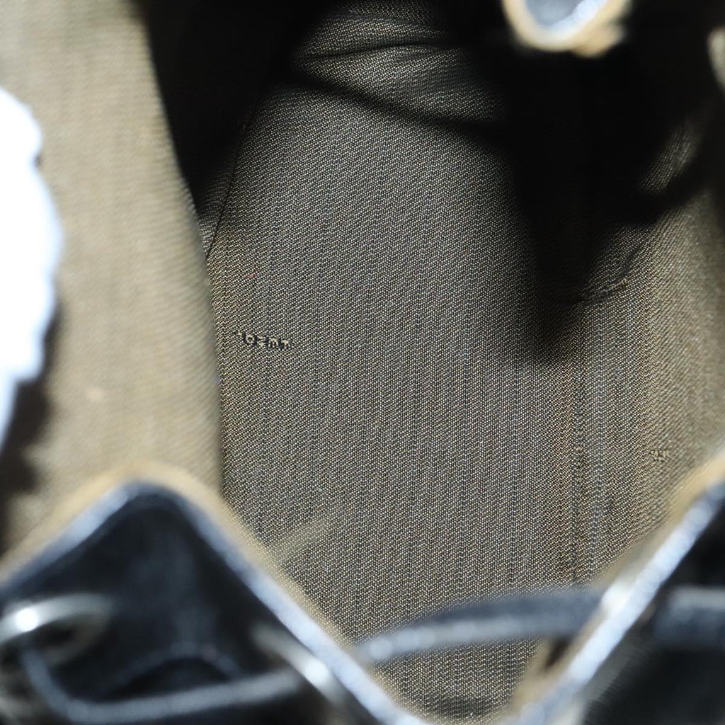 FENDI Backpack Leather Black90504