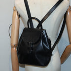 FENDI Backpack Leather Black90504