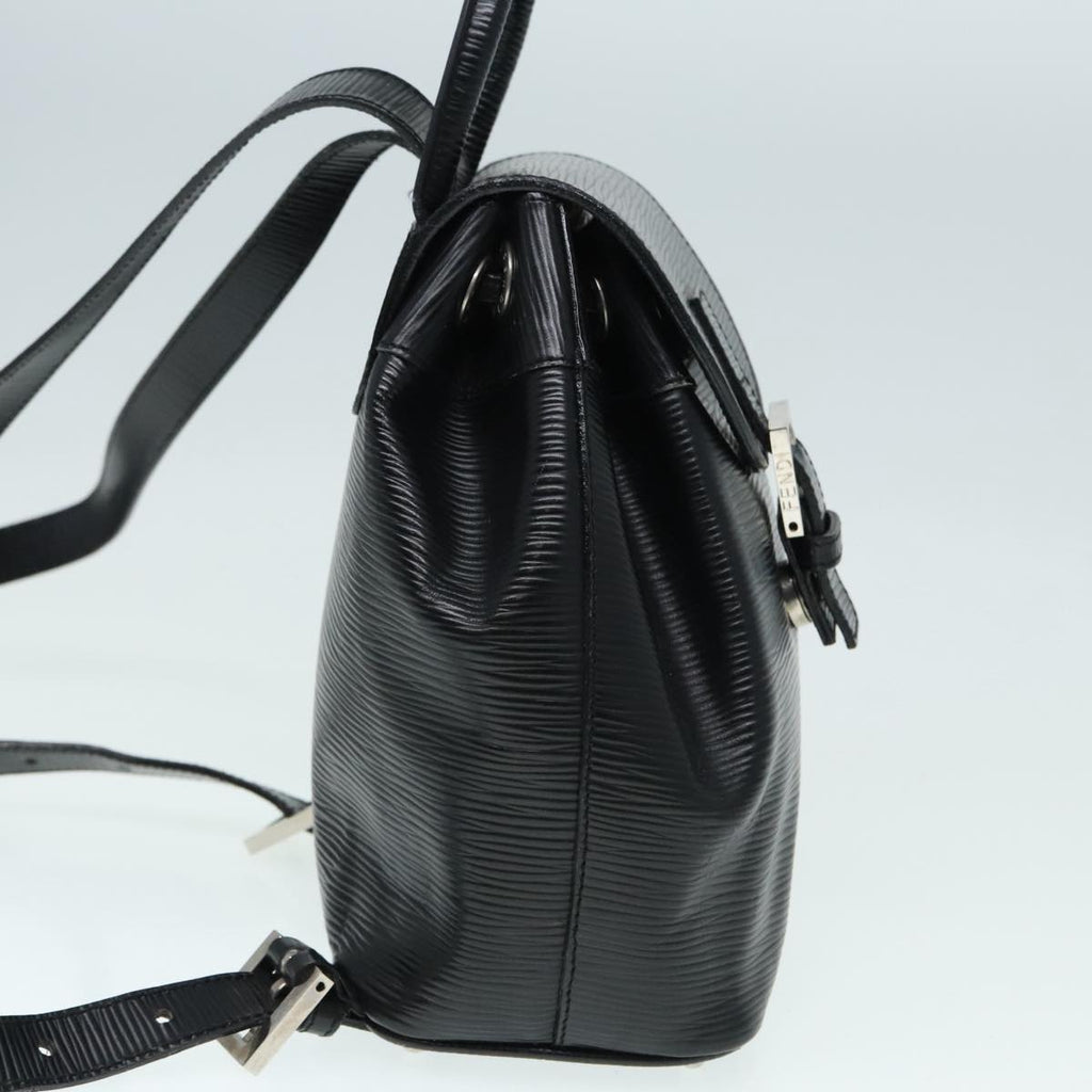 FENDI Backpack Leather Black90504