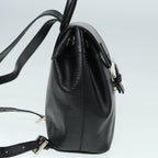 FENDI Backpack Leather Black90504