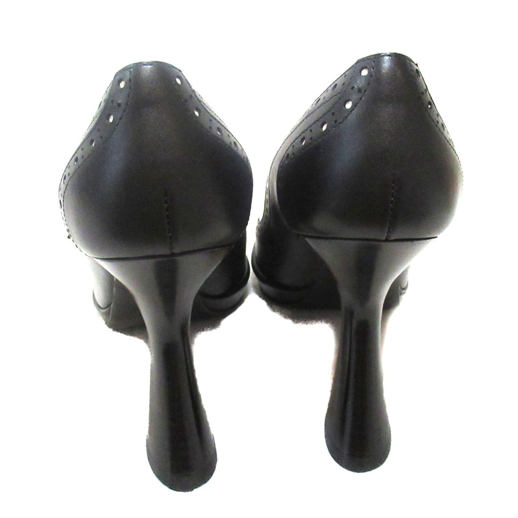 Dior Pumps Pumps Leather Black White