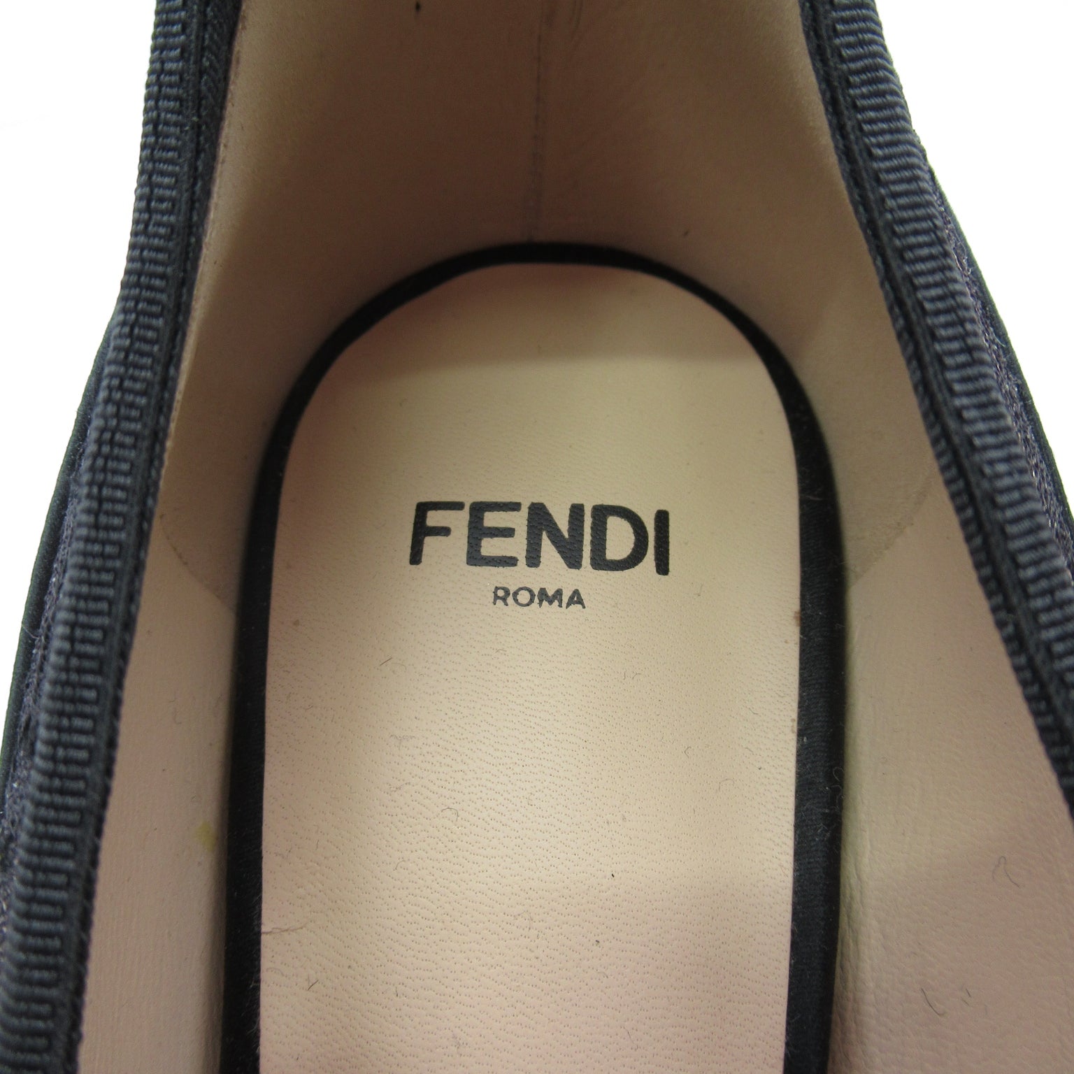 FENDI Heeled pumps With strap Pumps Others Satin Black Beige