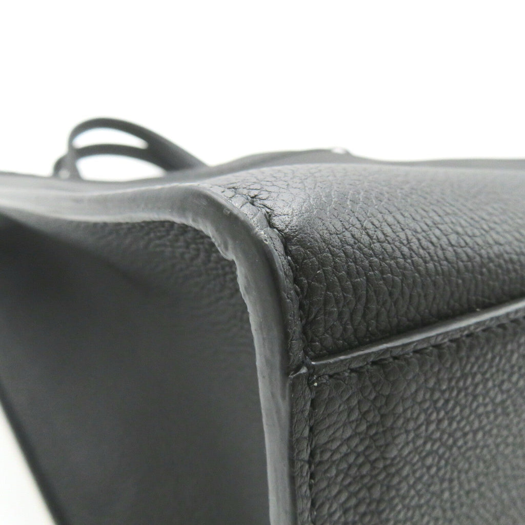 FENDI 2Way Tote Handbag Tote bag Leather Black