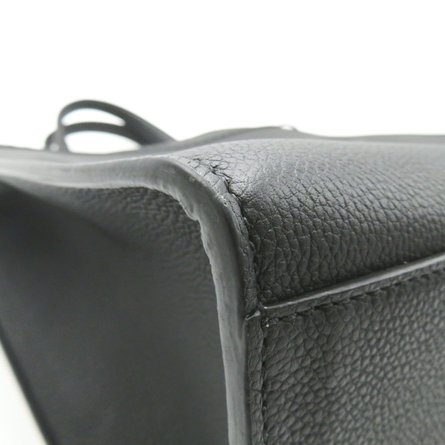 FENDI 2Way Tote Handbag Tote bag Leather Black