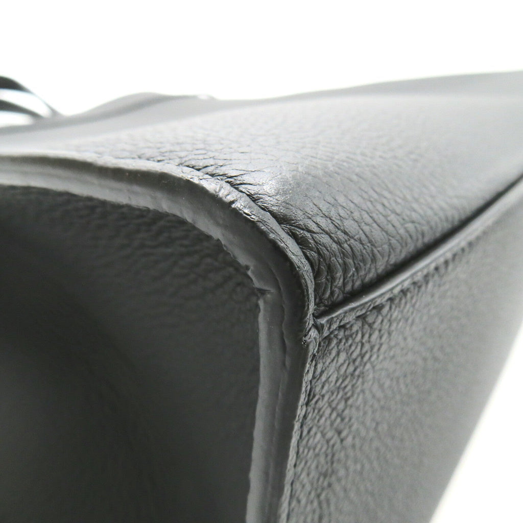 FENDI 2Way Tote Handbag Tote bag Leather Black