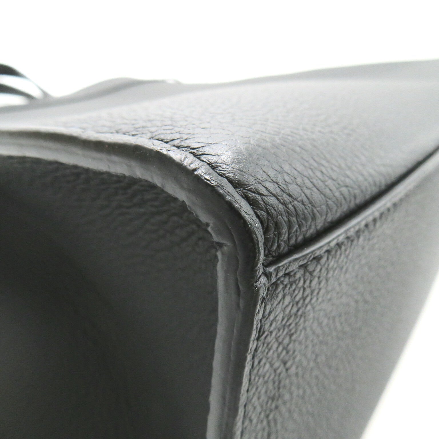 FENDI 2Way Tote Handbag Tote bag Leather Black