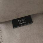 FENDI 2Way Tote Handbag Tote bag Leather Black