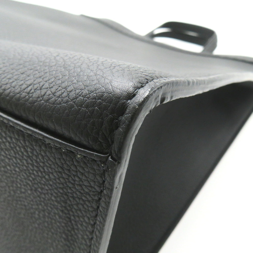 FENDI 2Way Tote Handbag Tote bag Leather Black