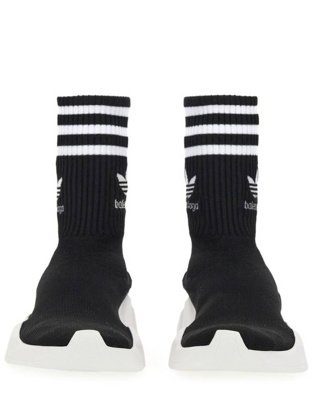 Balenciaga Adidas Speed High Top Sneakers Black