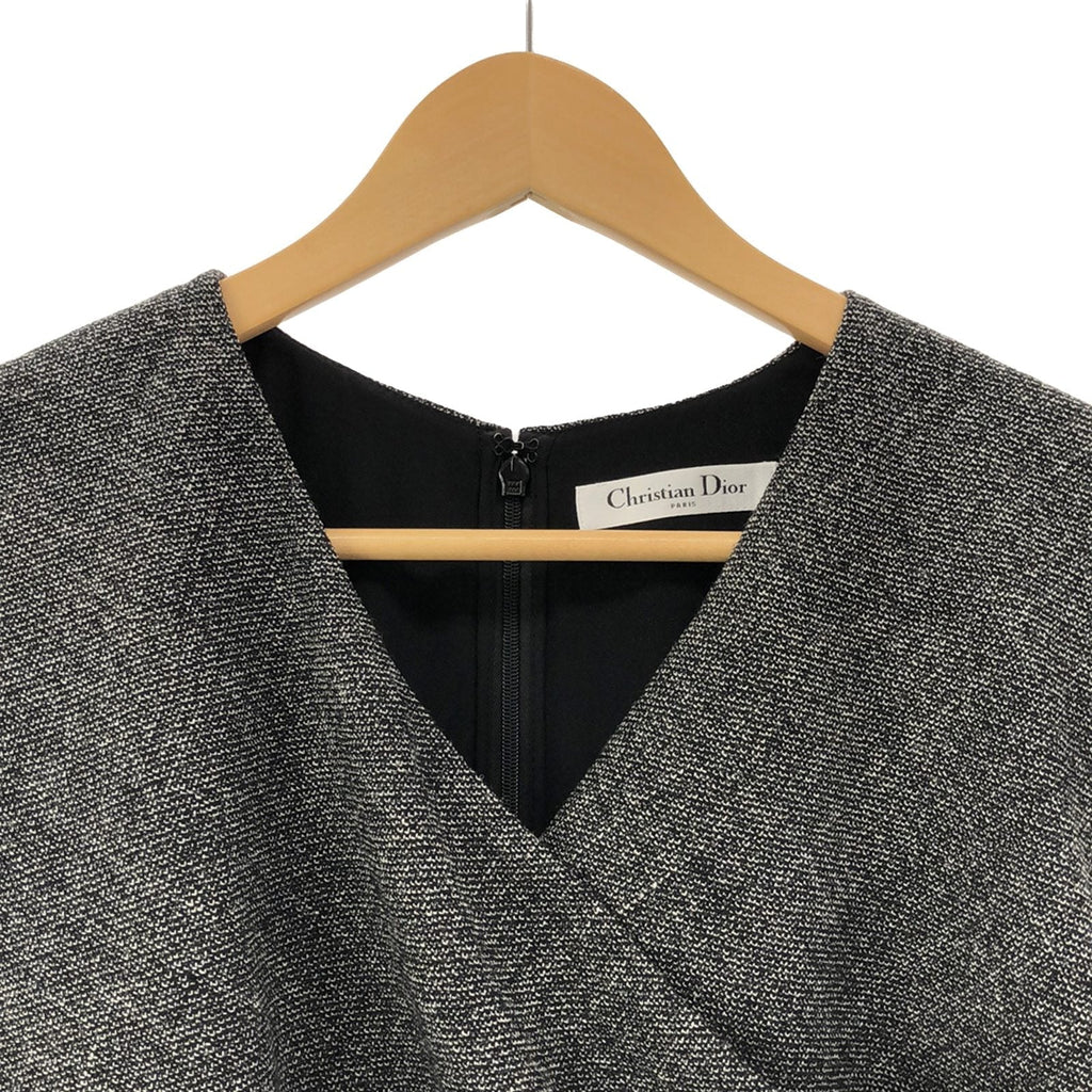 Dior One piece With belt One piece Wool Gray