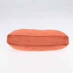 FENDI Mamma Baguette Shoulder Bag Nylon Orange Silver90787