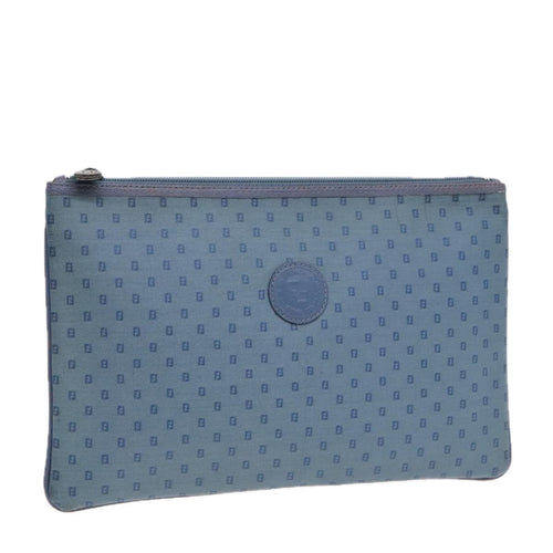 FENDI Clutch Bag PVCCanvas Blue90806