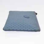 FENDI Clutch Bag PVCCanvas Blue90806