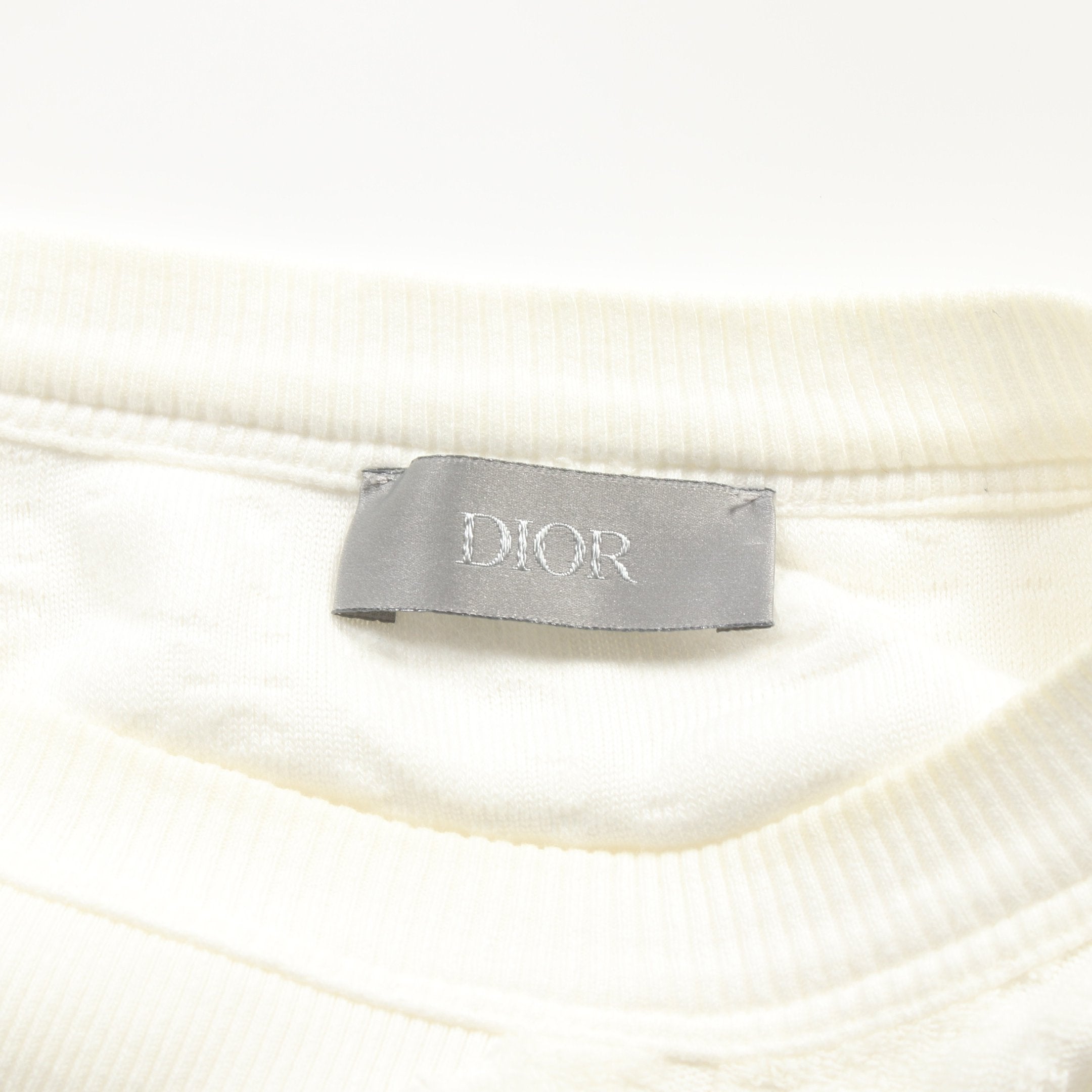 Dior Oblique jacquard T-shirt Cotton White