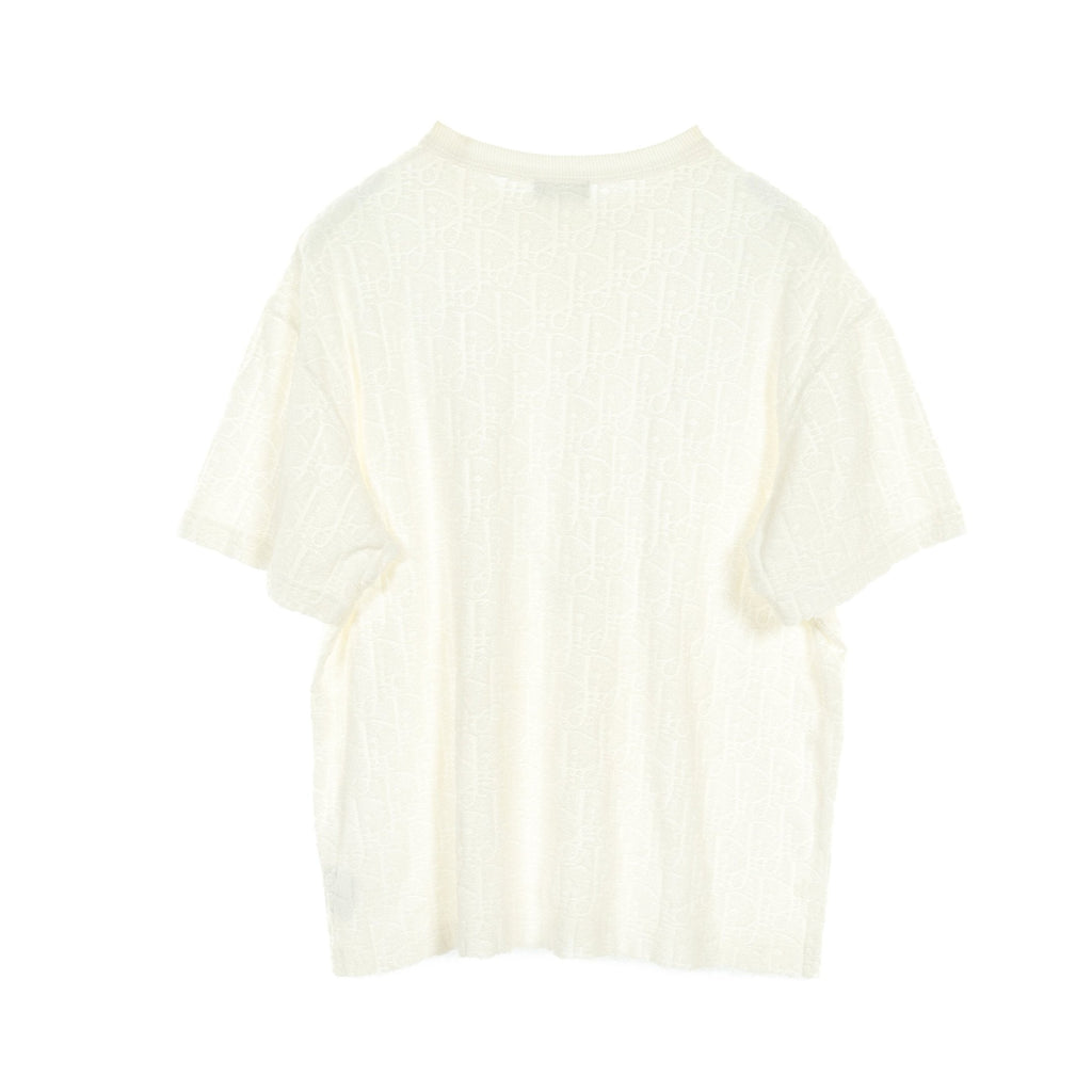 Dior Oblique jacquard T-shirt Cotton White