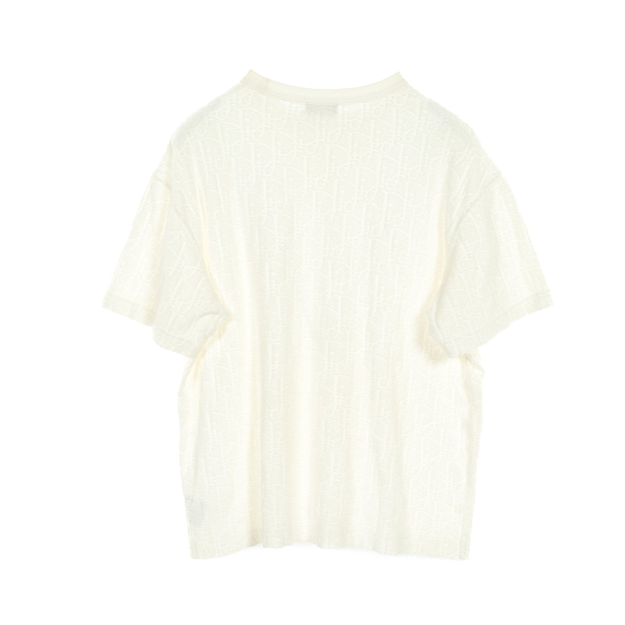 Dior Oblique jacquard T-shirt Cotton White