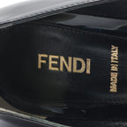 FENDI Pumps Patent leather Black