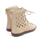 Dior D-TRAP Sandals Leather Beige