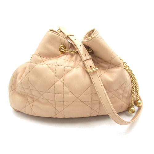Dior Ammi Shoulder bag Shoulder bag Lambskin (sheepskin) Beige