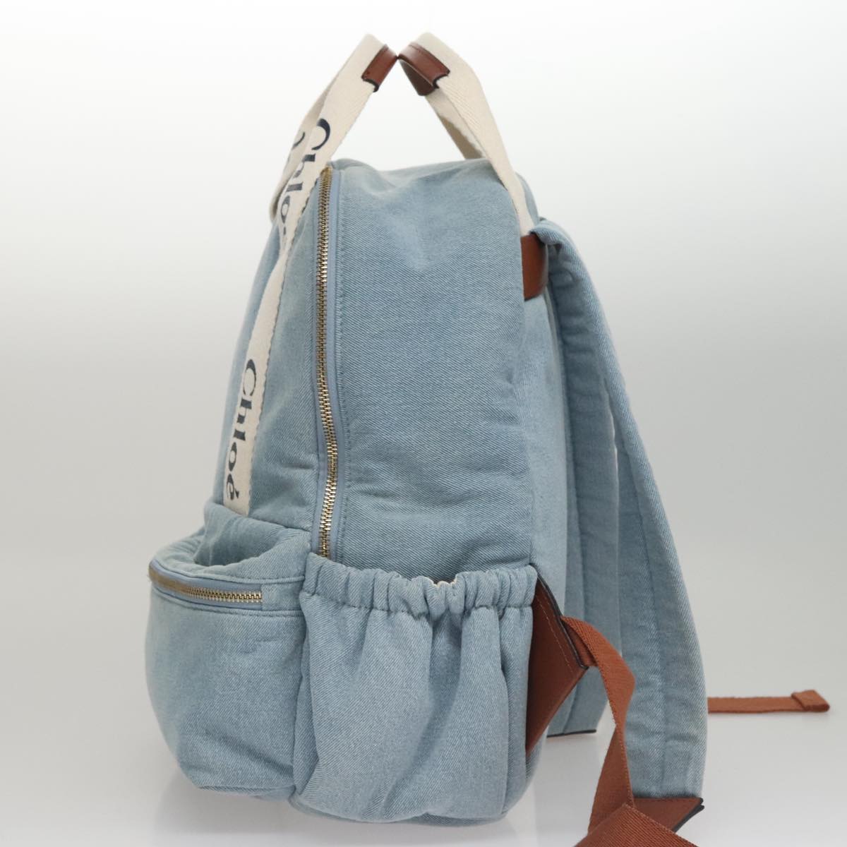 Chloe Backpack Denim Light Blue 90916