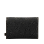 Gucci GG Canvas Leather Key Case