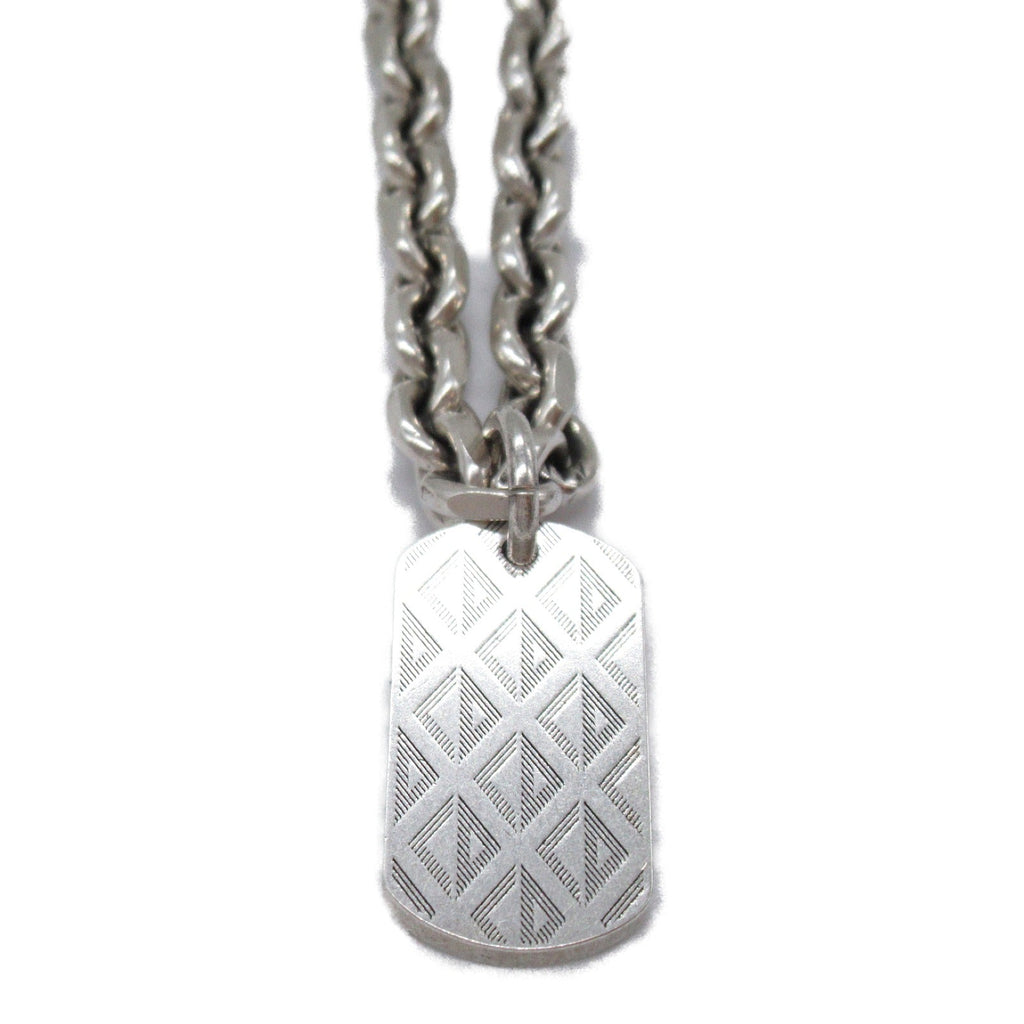 Dior Necklace Necklace Brass Silver