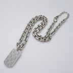 Dior Necklace Necklace Brass Silver