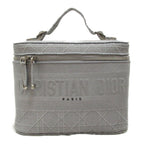 Dior Vanity bag Handbag Canvas Gray