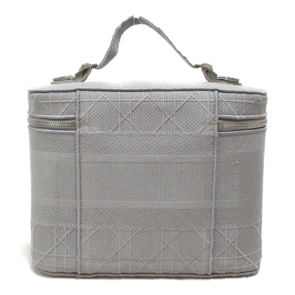 Dior Vanity bag Handbag Canvas Gray