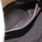 FENDI Zucca Canvas Mamma Baguette Shoulder Bag Beige Silver91229