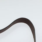 FENDI Zucca Canvas Mamma Baguette Shoulder Bag Beige Silver91229