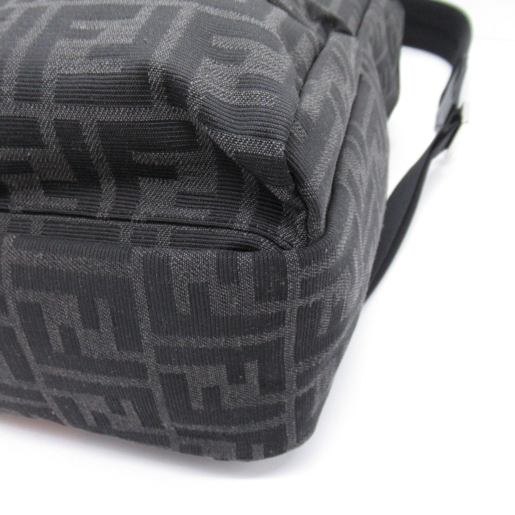 FENDI Rucksack Backpack Backpack Rucksack Fabric Black