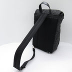 FENDI Rucksack Backpack Backpack Rucksack Fabric Black