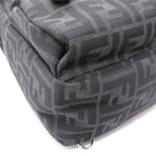 FENDI Rucksack Backpack Backpack Rucksack Fabric Black