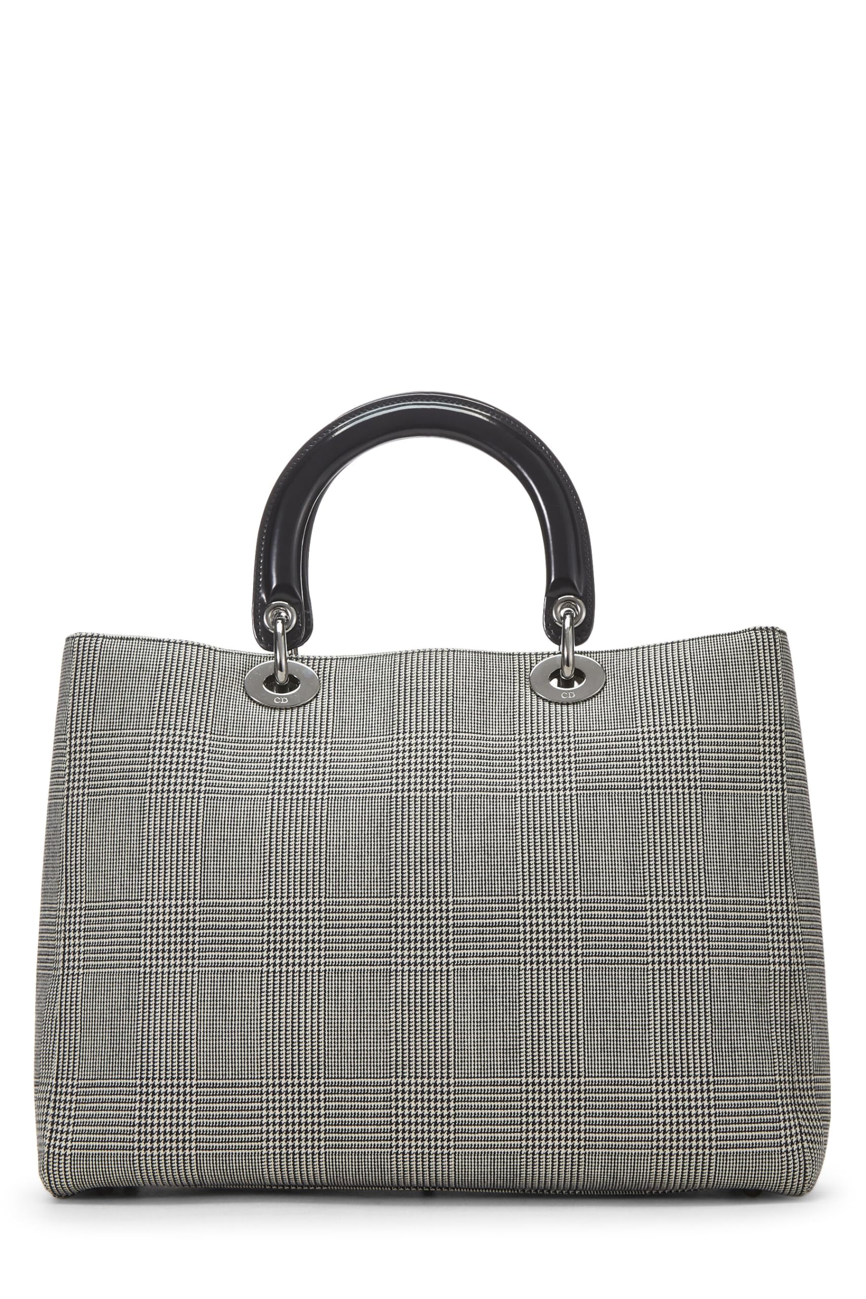 Dior,  Black Houndstooth Lady Large, Black