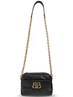 Balenciaga Balenciaga Shoulder Bag Monaco SX, Women's, Black