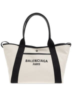 Balenciaga Women s Biarritz Medium Tote Bag Beige Black