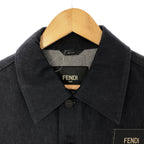 FENDI Denim Jacket Denim Jacket Cotton Blue